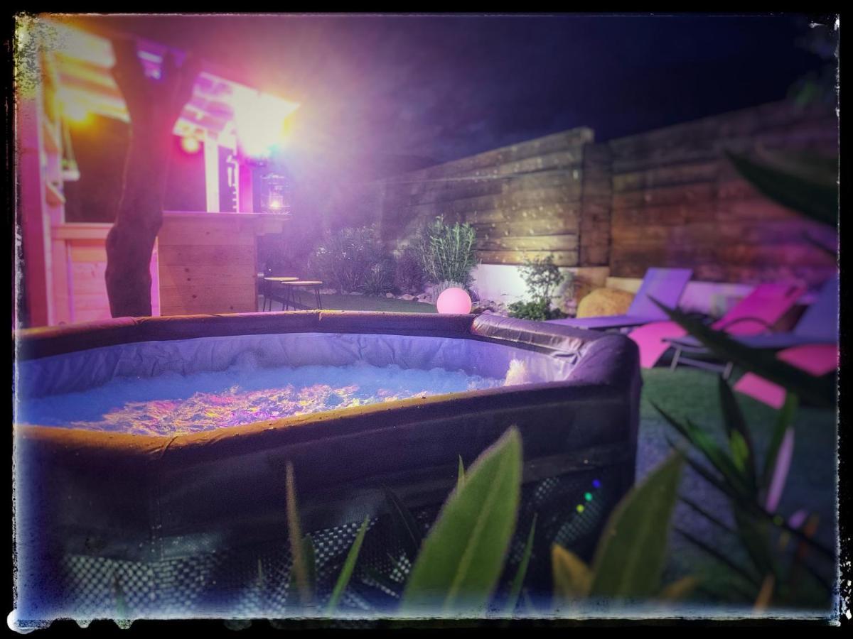 Villa 5mn des plages avec piscine privée chauffée&jacuzzi privatif Porto Vecchio Esterno foto