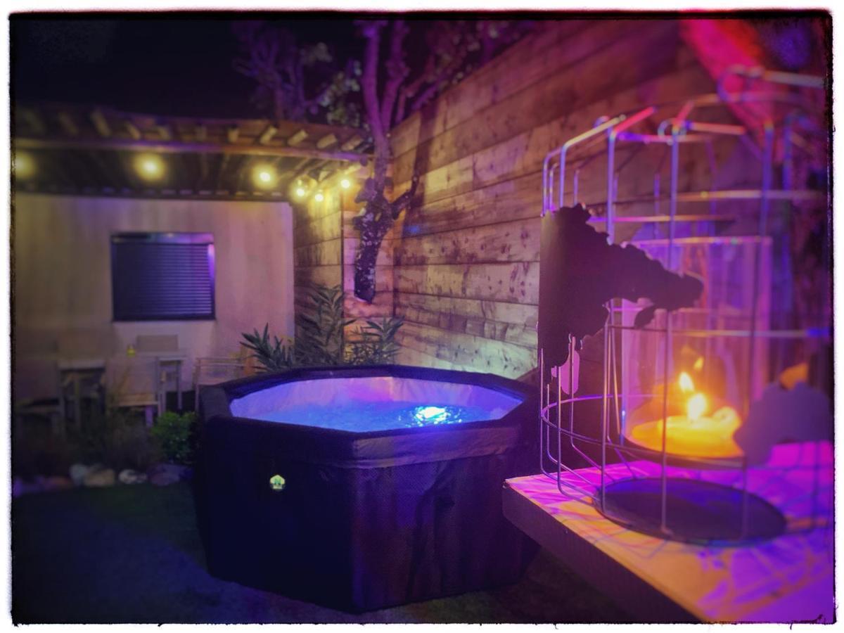 Villa 5mn des plages avec piscine privée chauffée&jacuzzi privatif Porto Vecchio Esterno foto